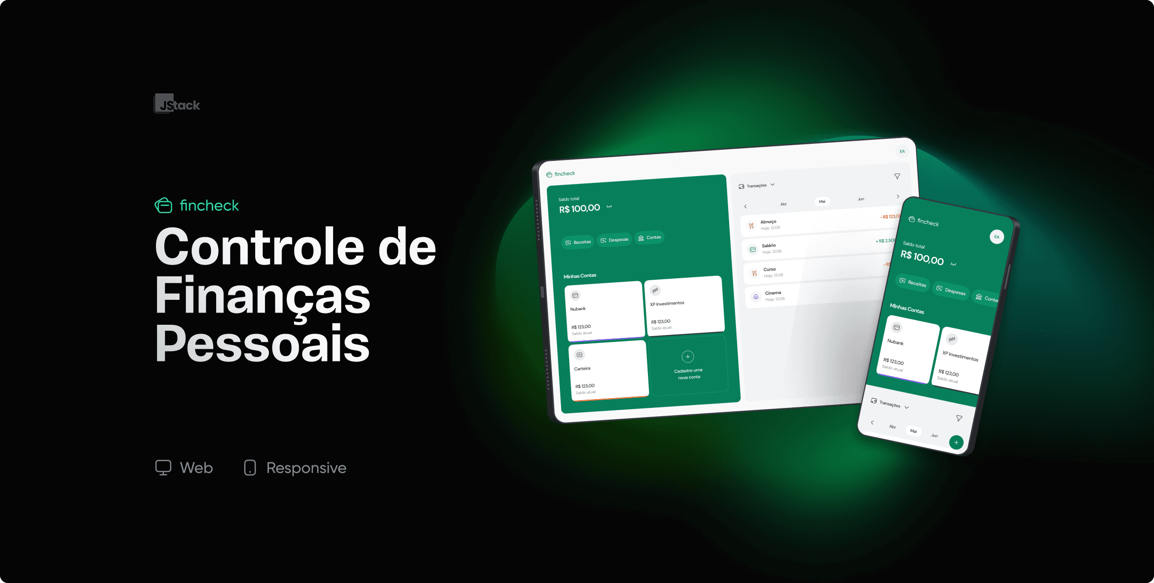 Capa do projeto Fincheck